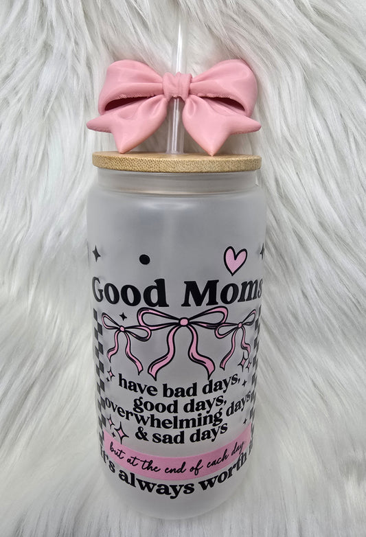 Libbys frosted glass cup 16 oz